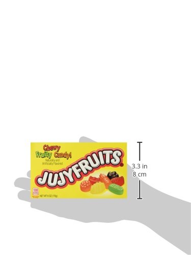 JujyFruits Chewy Fruity Candy (5 oz Boxes) 3 Pack
