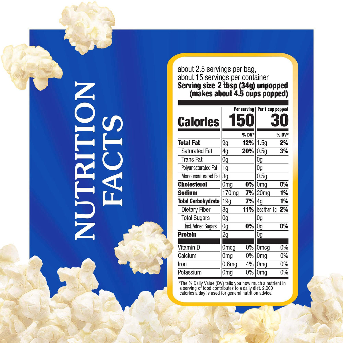 Act II Movie Theater Butter Microwave Popcorn, 2.75 oz., 6-Count Bags (Pack of 6)