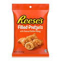 Reese's Filled Pretzels – Crunchy Pretzels with Creamy Peanut Butter Filling | 5 oz Bag