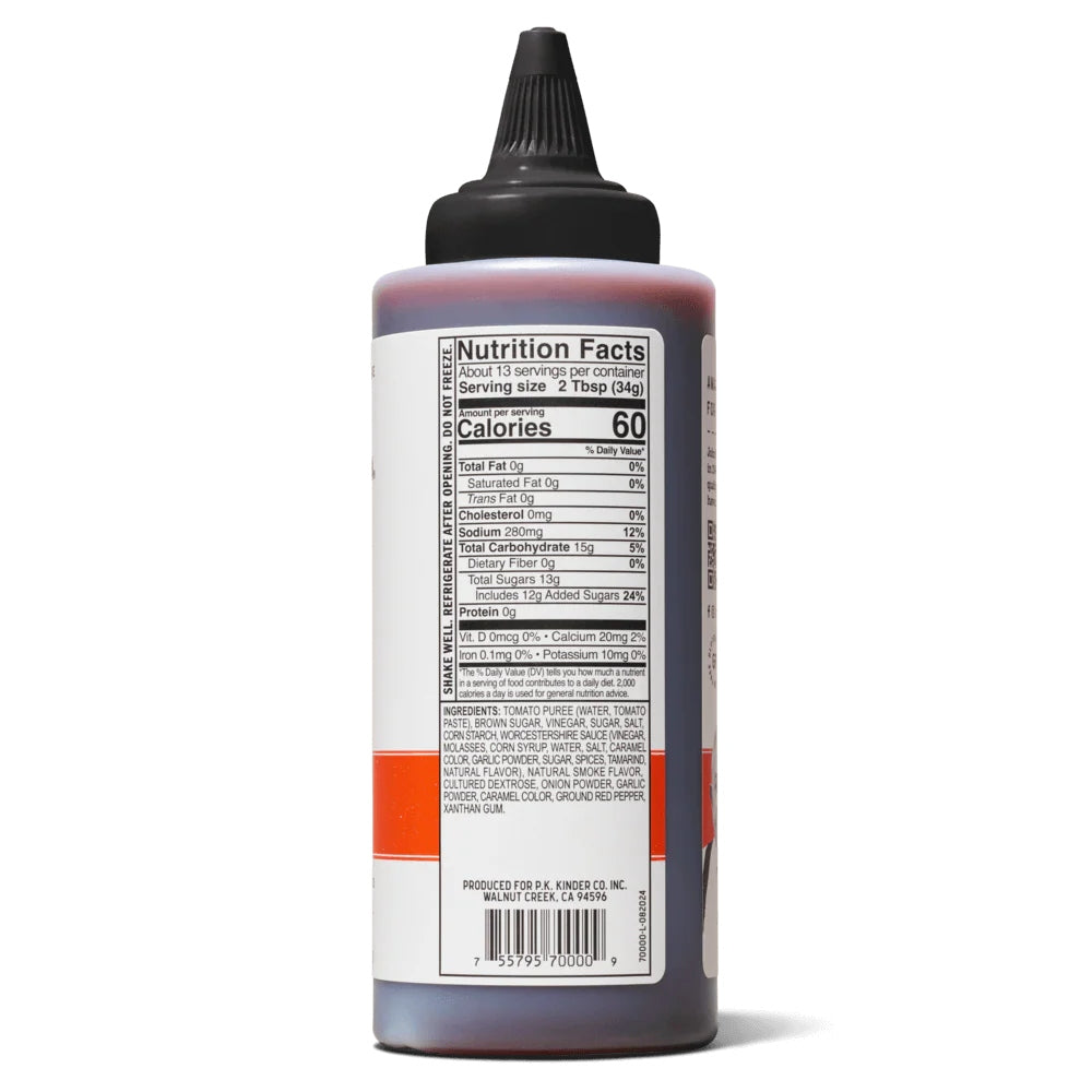 Kinder’s Original BBQ Sauce 15.5 oz – Sweet & Smoky Grill-Ready Flavor